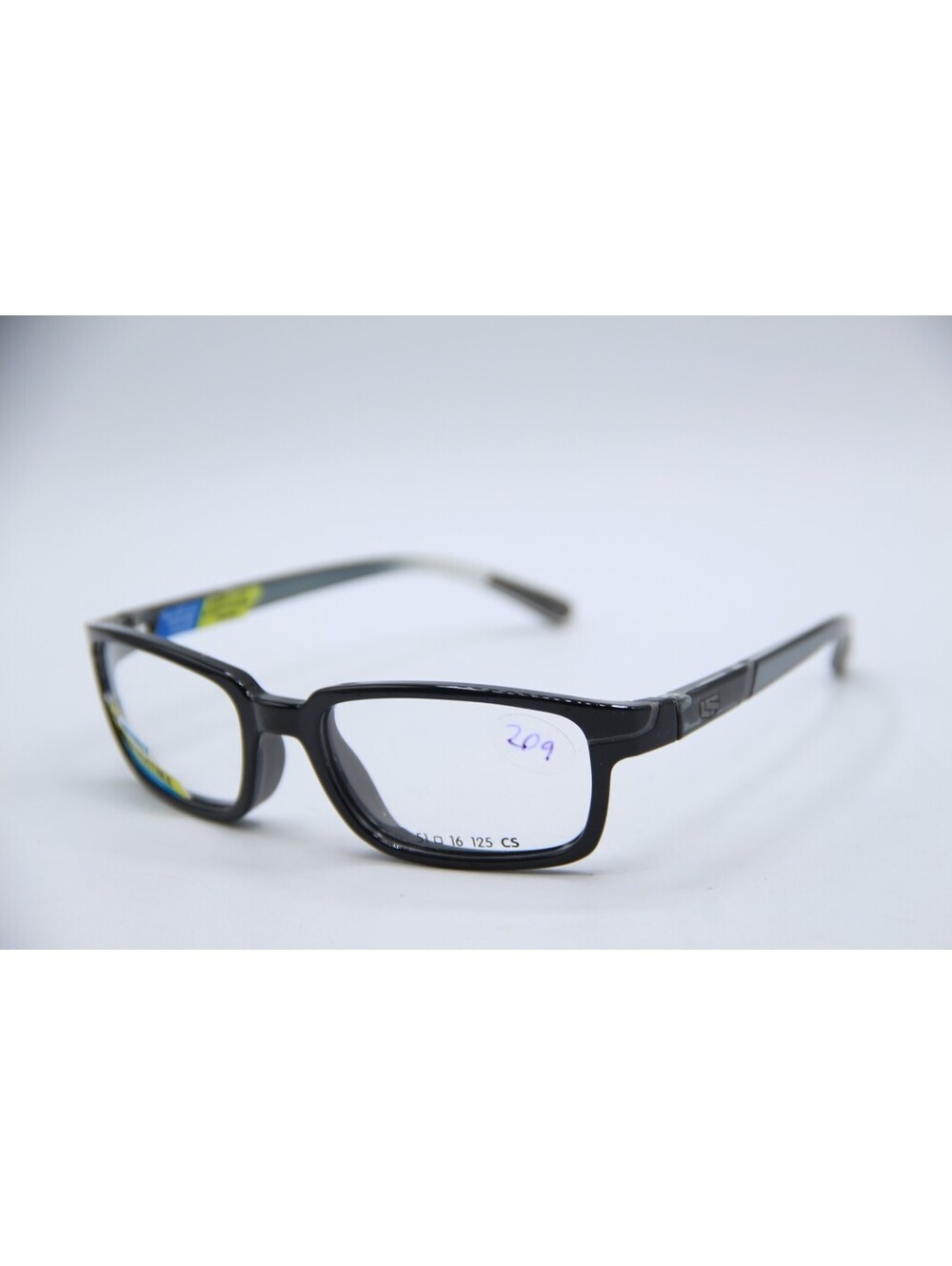 Liberty Sporty Zb-Y50 223 Black Authentic Eyeglasses 51-16
